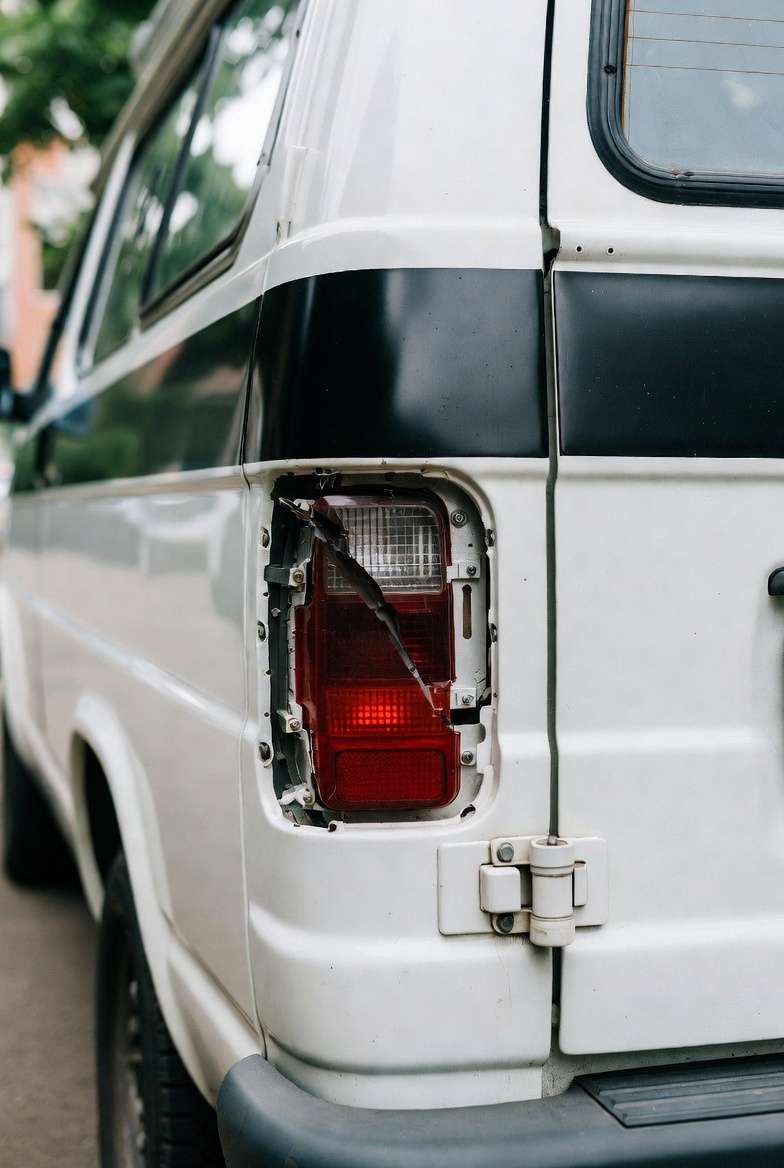 Broken Lights on Your Van Are Dangerous