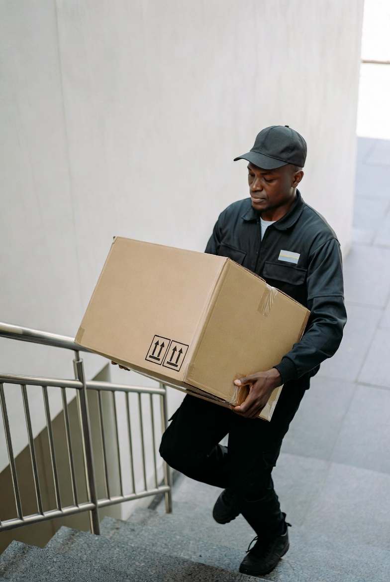 Delivering Up Stairs Safely